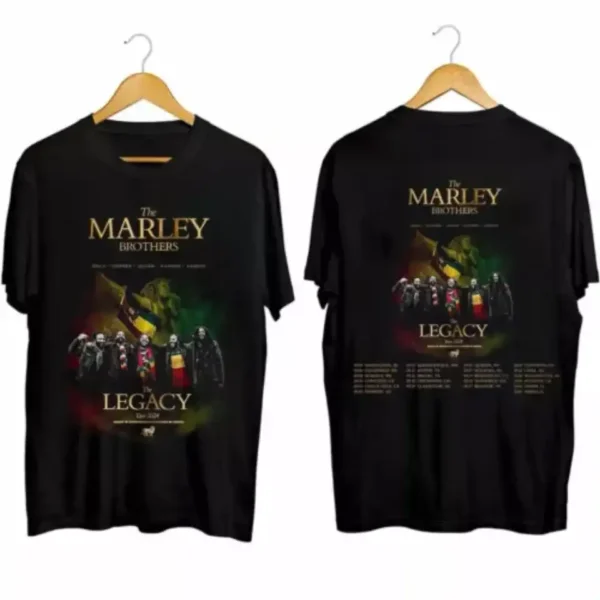 The Marley Brothers 2024 Tour Shirt The Marley Brothers Legacy Tour 2024 Shirt