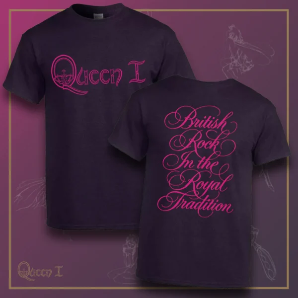 Queen 1 Boxset & British Rock In The Royal Tradition T-Shirt Queen 1 Boxset & British Rock In The Royal Tradition T-Shirt Queen 1 Boxset & British Rock In The Royal Tradition T-Shirt - Image 2