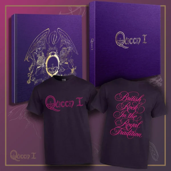 Queen 1 Boxset & British Rock In The Royal Tradition T-Shirt Queen 1 Boxset & British Rock In The Royal Tradition T-Shirt Queen 1 Boxset & British Rock In The Royal Tradition T-Shirt - Image 4