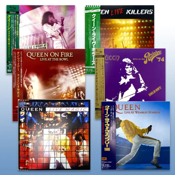 Queen Live Japanese CD Bundle - Image 8